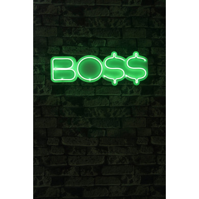 Светеща декорация за стена Boss