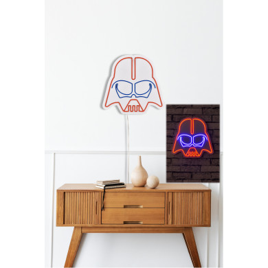 Светеща декорация за стена Darth Vader