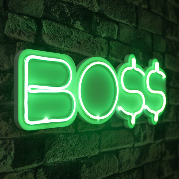 Светеща декорация за стена Boss