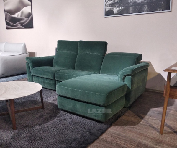 Ъглов диван с релакс механизъм Natuzzi Curioso C107
