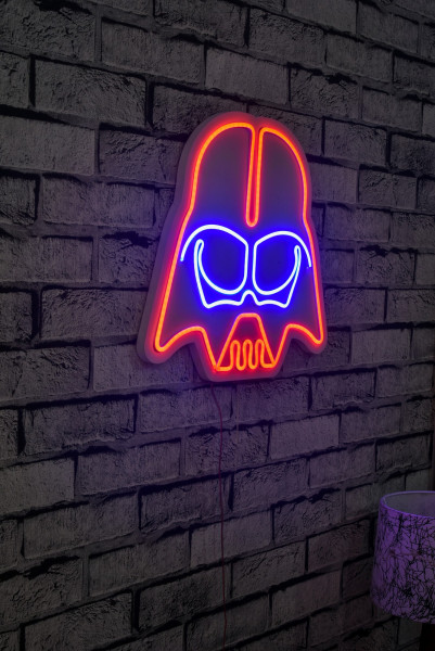Светеща декорация за стена Darth Vader