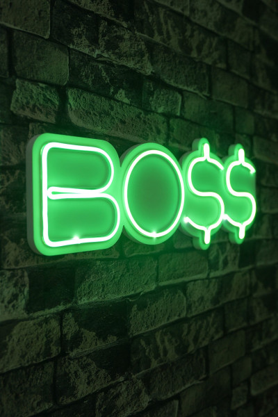 Светеща декорация за стена Boss