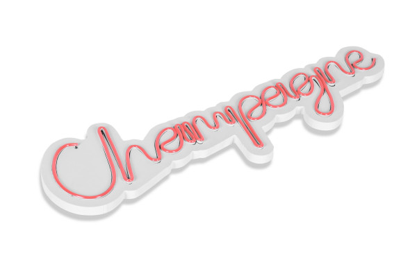 Светеща декорация за стена Champagne
