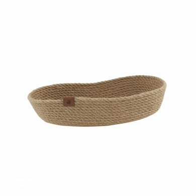 Декоративна овална чиния Alba Jute 37 см