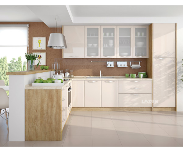 Кухня Модерн конфигурация 255 см