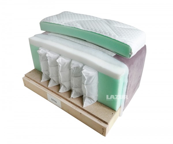 Boxspring боксспринг легло Тито с включен топер, матрак 160/200