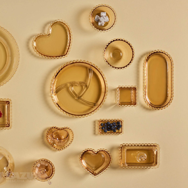 Чиния Glory Amber 9 см
