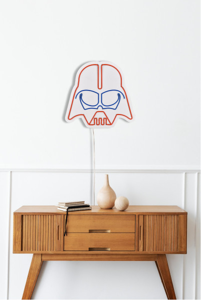 Светеща декорация за стена Darth Vader