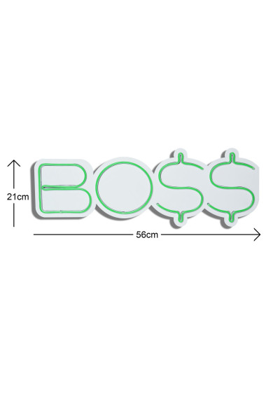 Светеща декорация за стена Boss