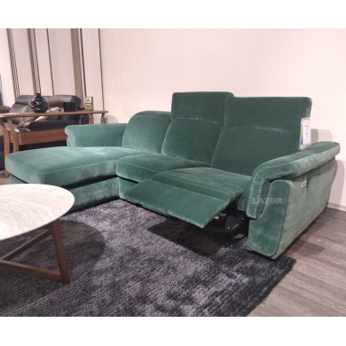 Ъглов диван с релакс механизъм Natuzzi Curioso C107